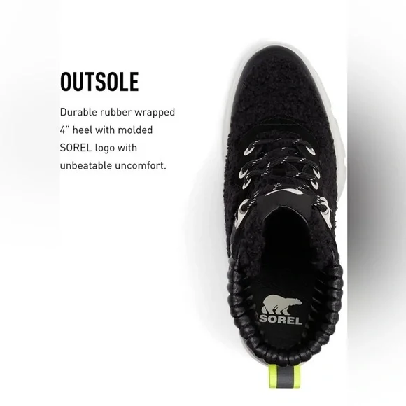 NEW Sorel BREX Heel Lace Cozy Bootie - Picture 6 of 13